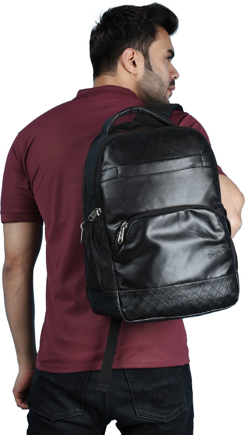 Dezful Elegant Black 27 L Laptop Backpack - Image 5
