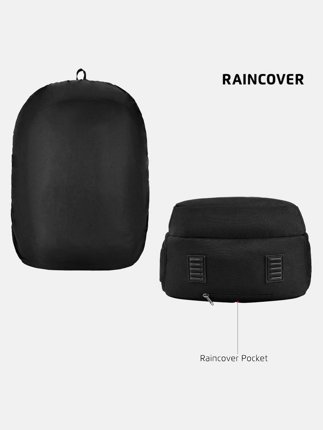 SAFARI Ashper Plus 30L Black Laptop Backpack - Image 5