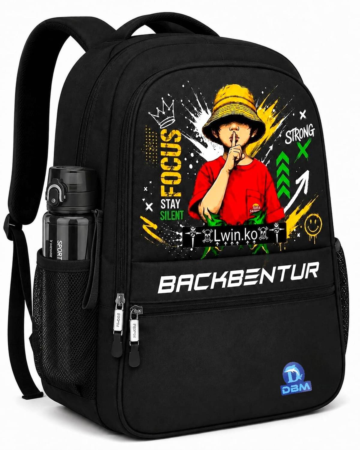 dbm Classic Look 36L Backpack - Image 4