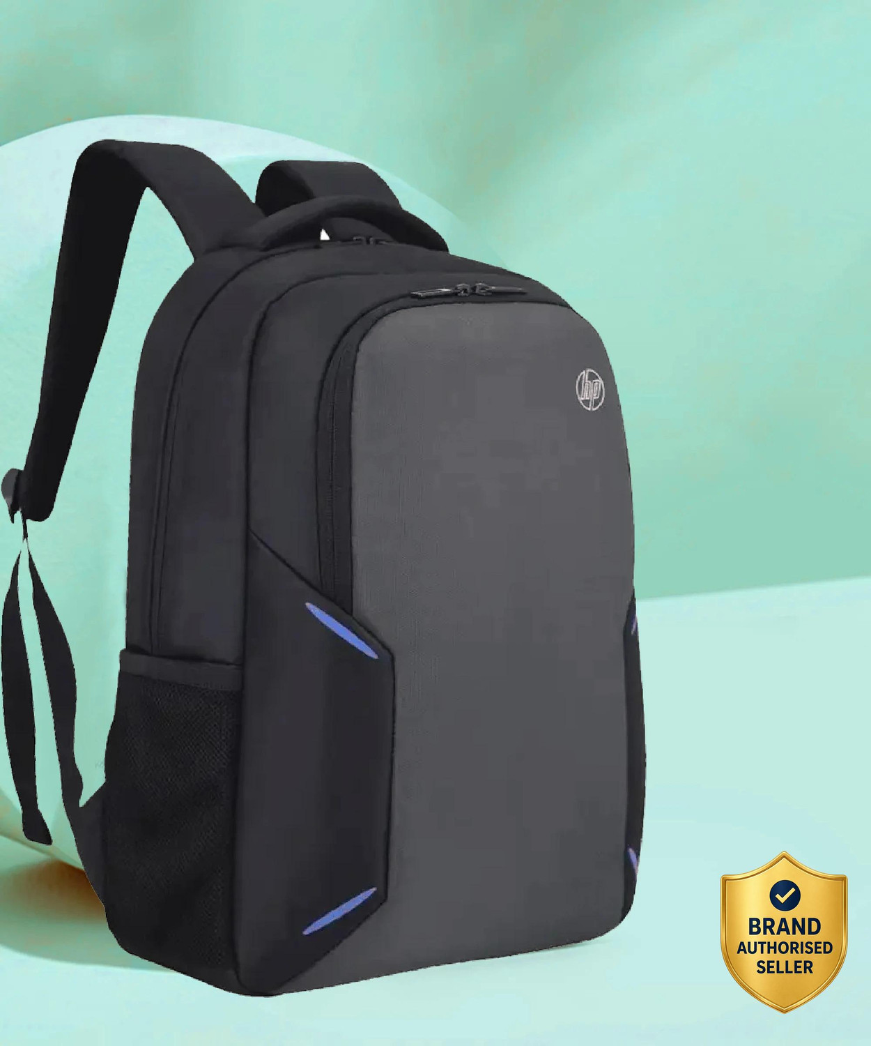 Image of HP X Entry Backpack Light weight Upto 15.6 Inch Laptop Backpack (Black, Grey) 30 L Laptop Backpack