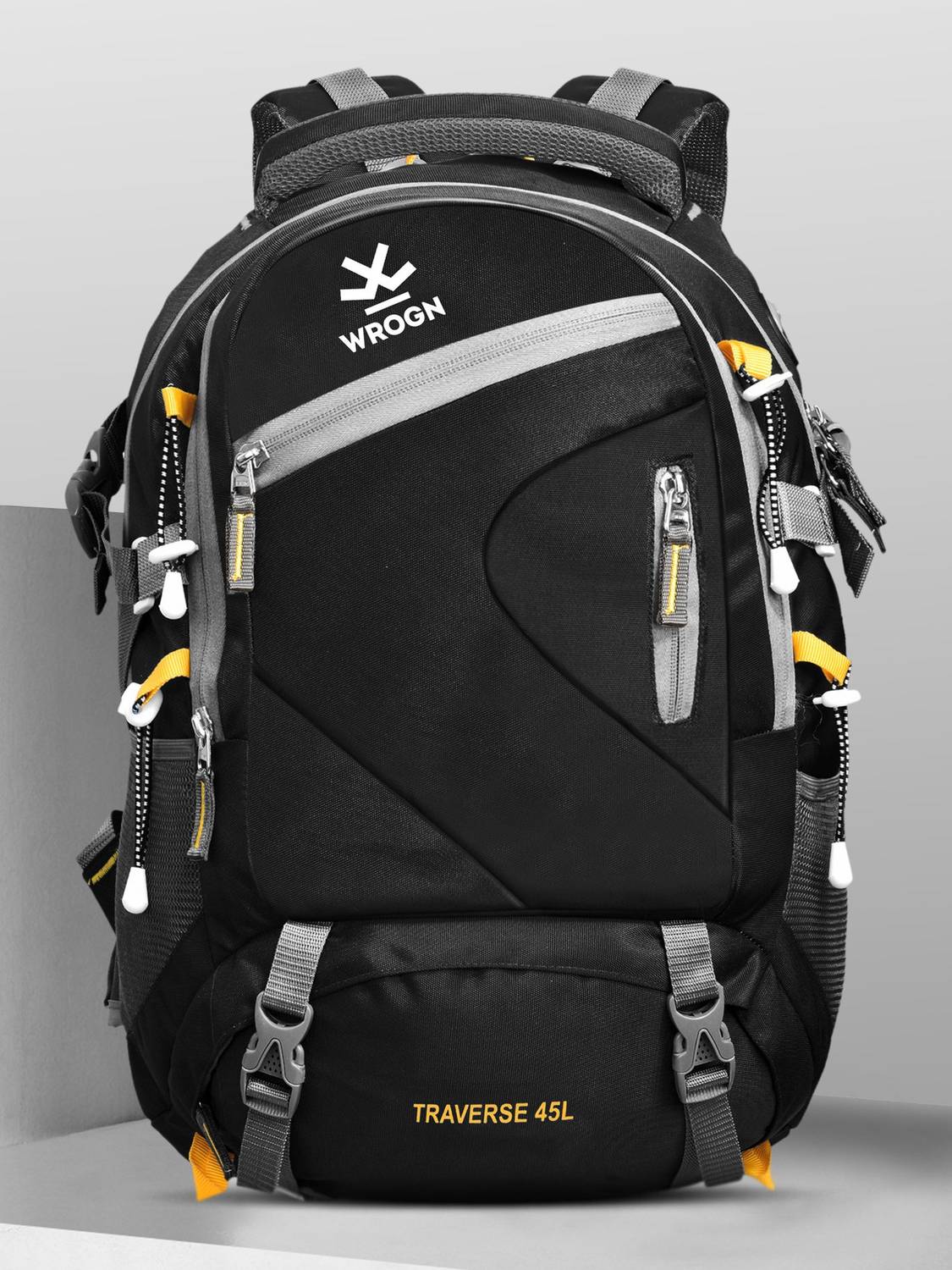 WROGN 45L Unisex Travel Laptop Backpack - Image 1