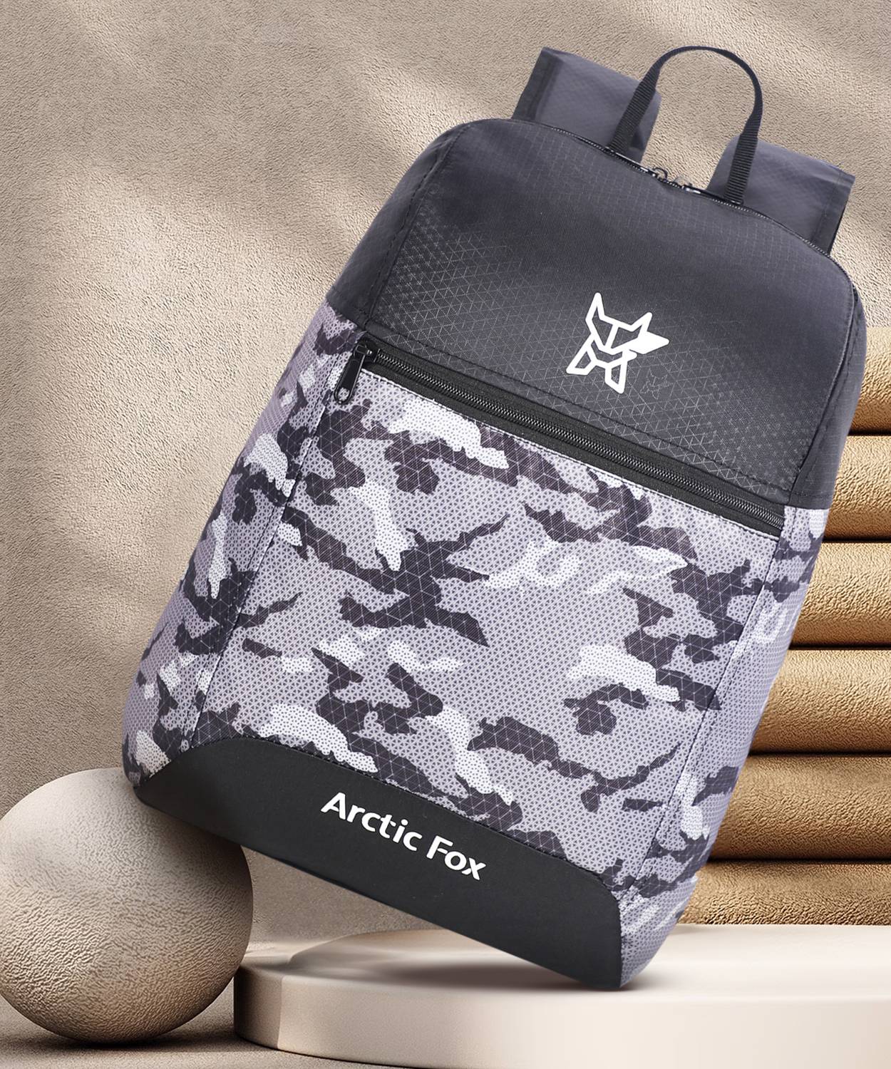Arctic Fox Tuition Camo Black 17 L Backpack Camo Black - Price in
