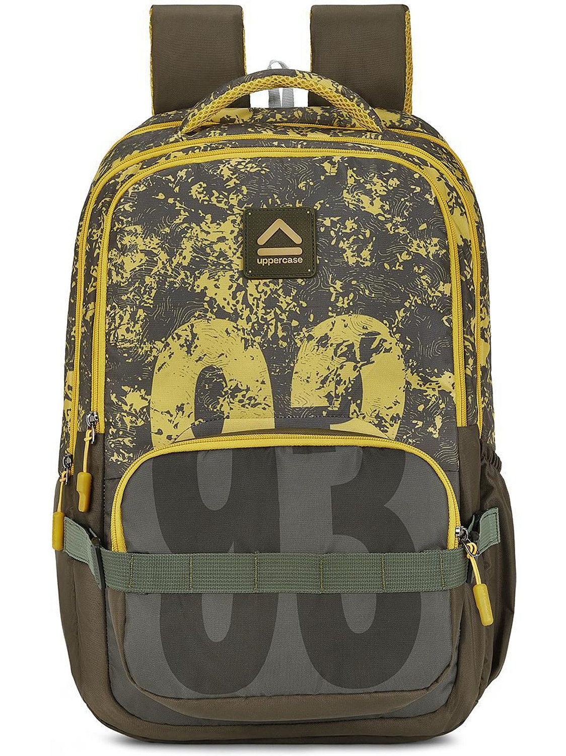 Image of Uppercase 36.432 L Backpack Vibe School Bag for Kids Detachable Pencil Pouch Green backpack with Strap (Green)