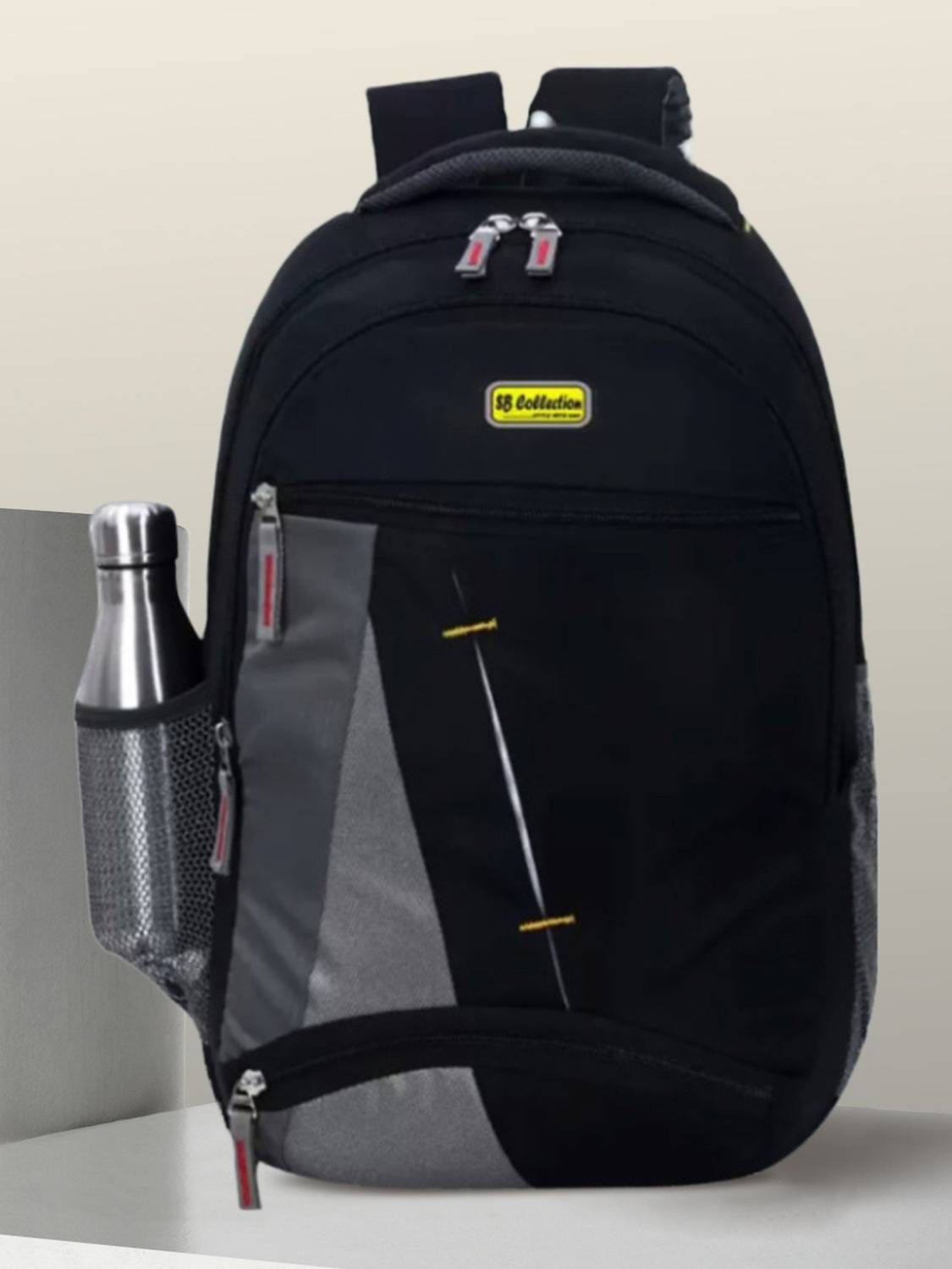 SBCOLLECTION Stylish 5 Zipper Compartment for Daily Use Tough Quality Splash & Dust Proof 32 L Laptop Backpack