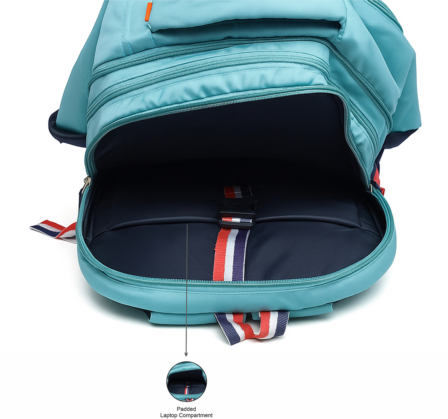 Image of Krishiv Crag Expandable Tech Backpack - Smart, Spacious and Travel-Ready 25 L Laptop Backpack