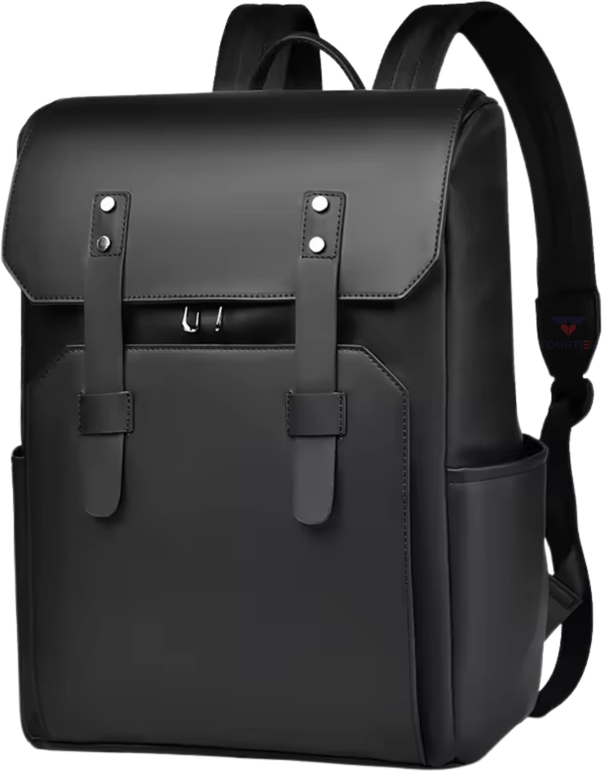 Image of TOURTIER Multipurpose Stylish PU Leather Backpack For Office, Collage, Casual Bag 20 L Laptop Backpack