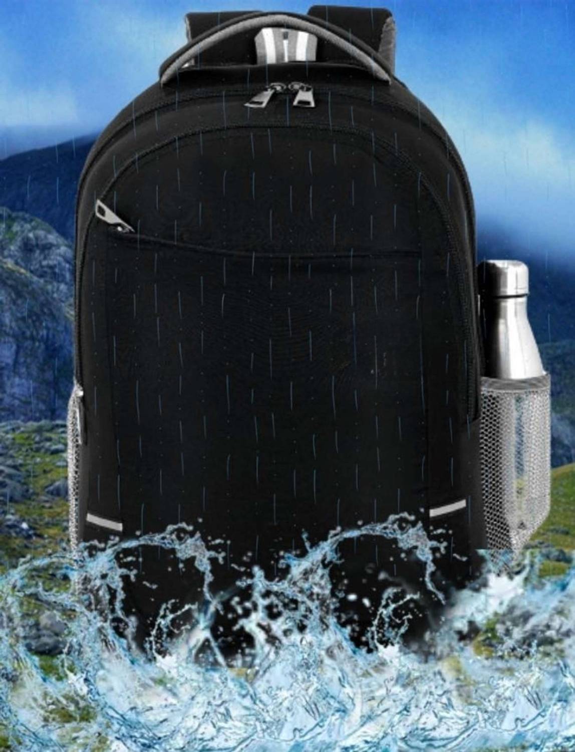 Amicoleben Spacy Comfortable 4th to 10th Class Casual School Bag Waterproof Backpack 32 L Laptop Backpack
