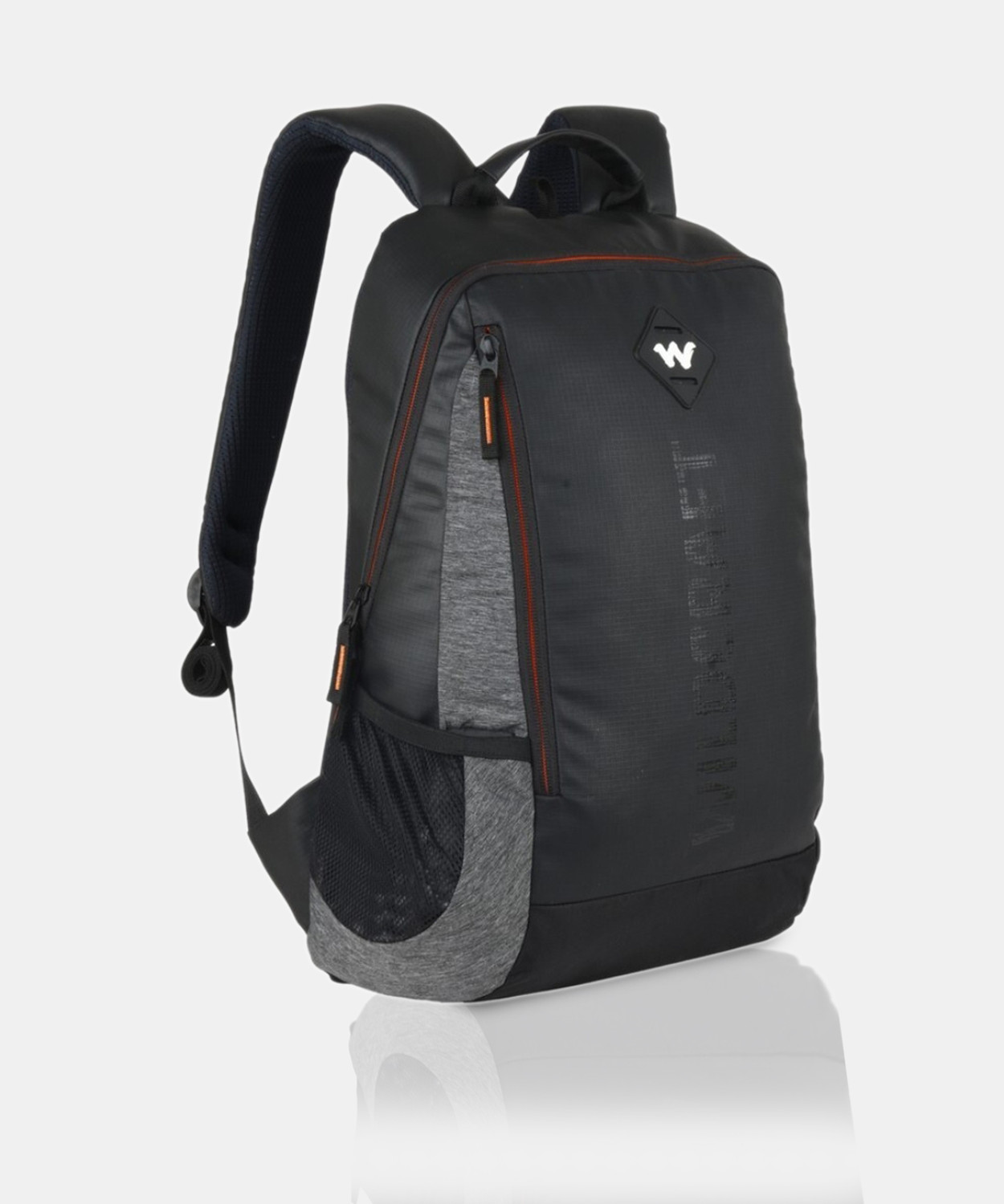 Image of Wildcraft Medium 24 L Laptop Backpack Streak Plus (Black)