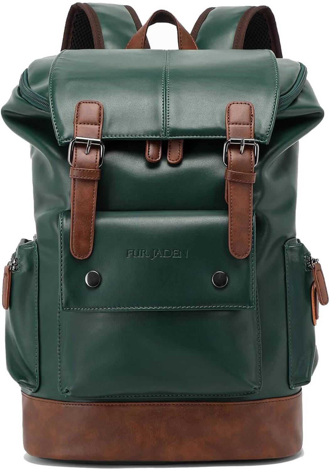 FUR JADEN 20L Vegan Leather Anti-Theft Laptop Backpack