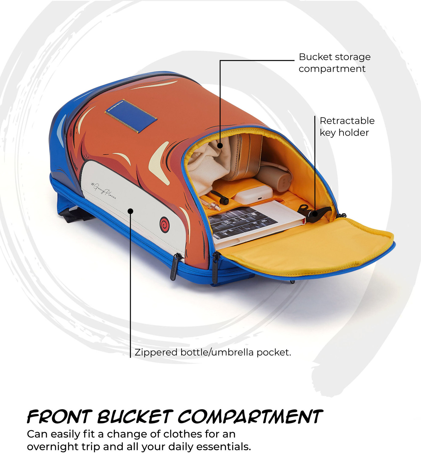 Image of Mokobara The Moko x Naruto Transit Backpack 30 L Laptop Backpack