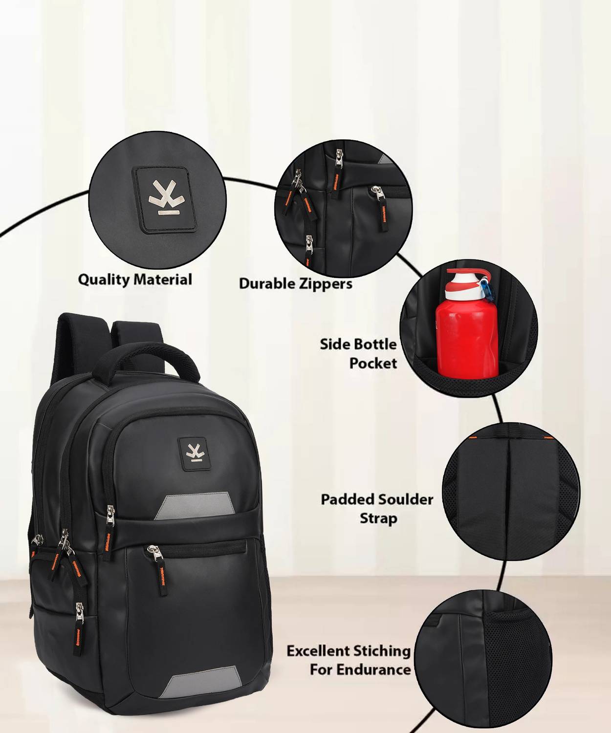 WROGN Frontier 40.1L Laptop Backpack - Image 4