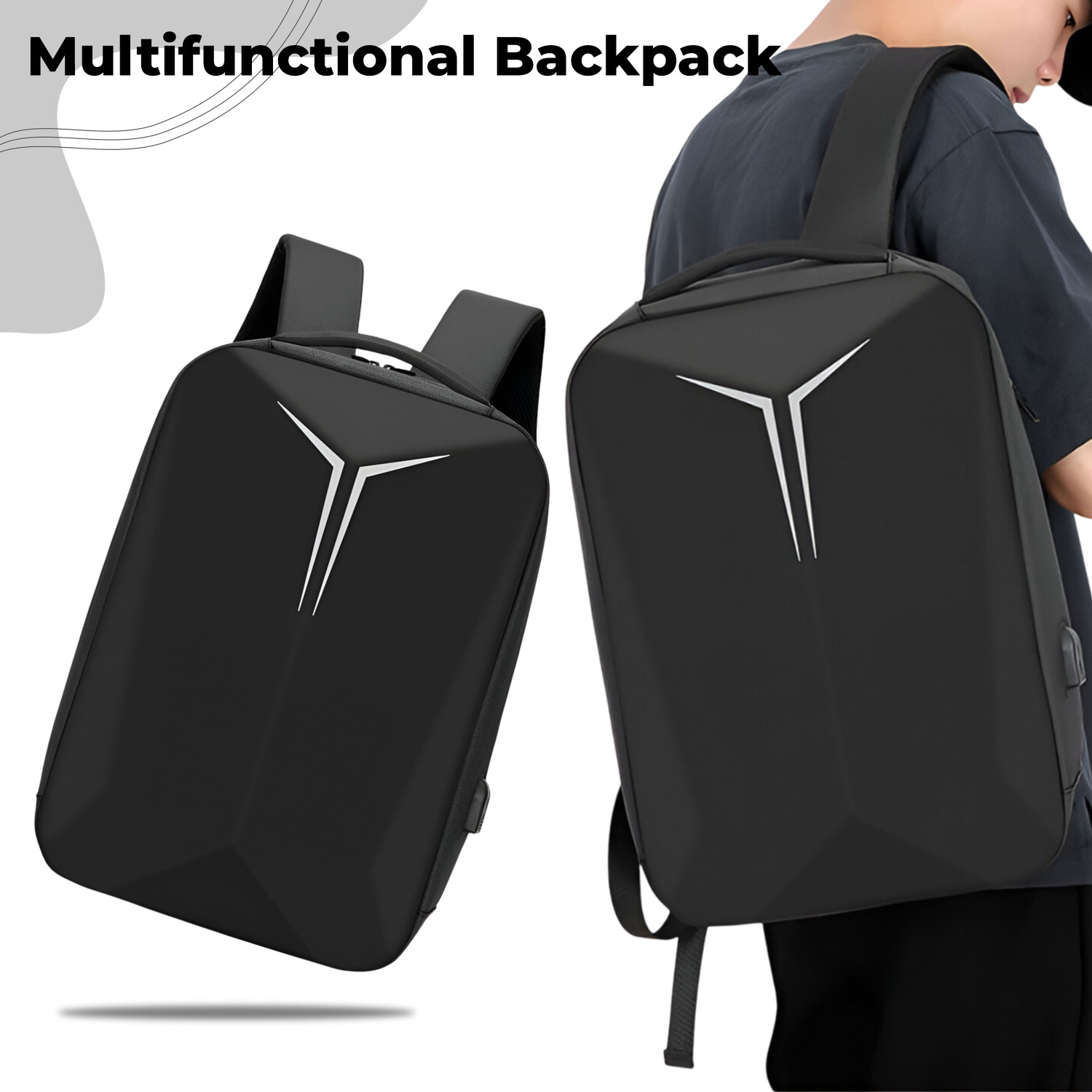 Image of KRAPTICK Premium Laptop Backpack For Men, Office Laptop Backpack, Travel Laptop Backpack 128 L Backpack