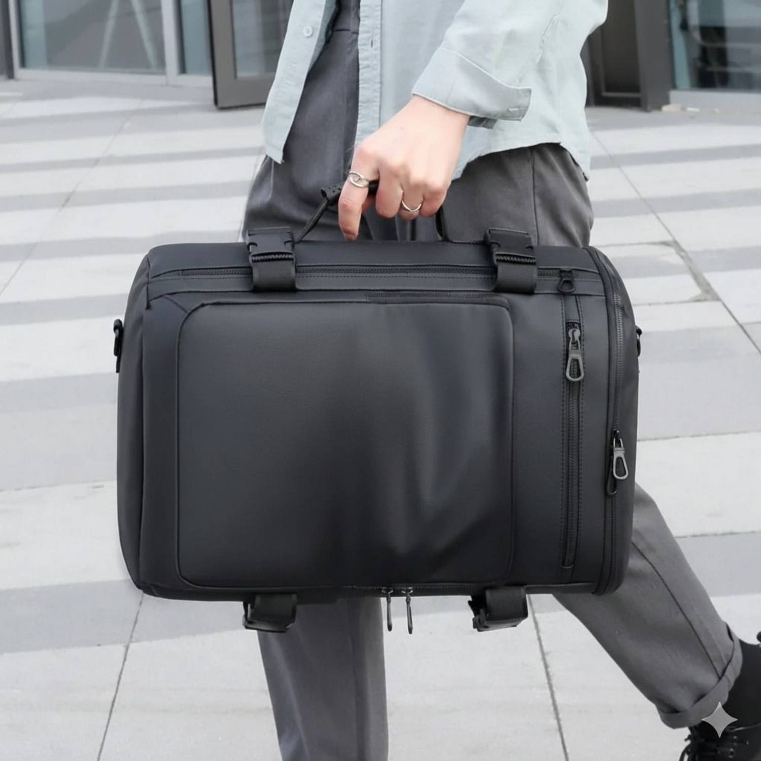 JEDHENCHI The FlexVoyager 30 L Backpack BLACK - Price in India