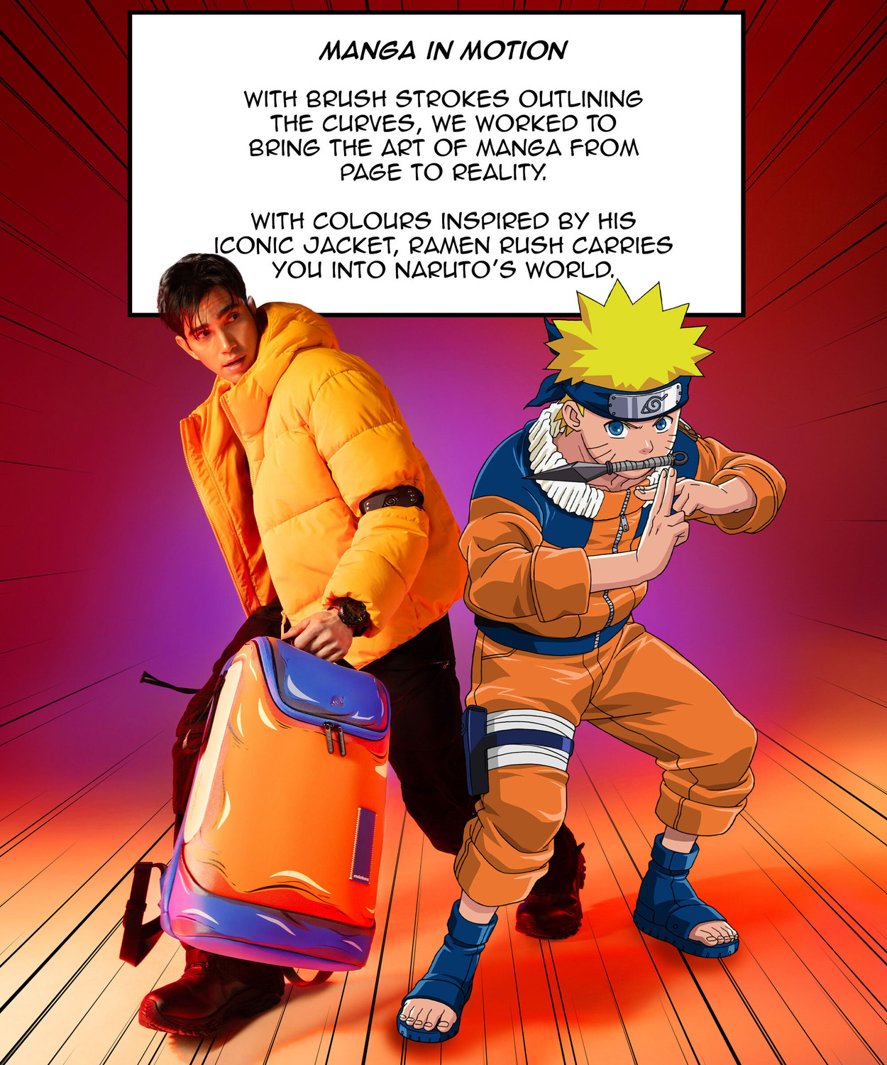 Image of Mokobara The Moko x Naruto Transit Backpack 30 L Laptop Backpack