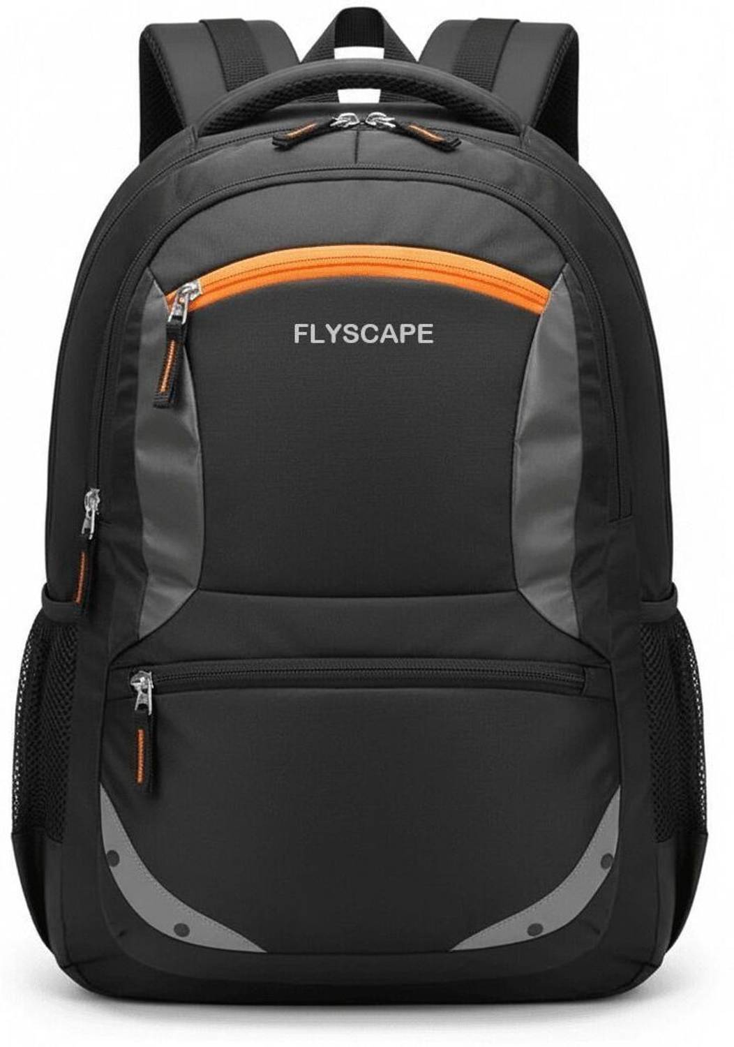 Flyscape Unisex Spacy With Rain Cover And Reflective Strip 36 L Laptop Backpack