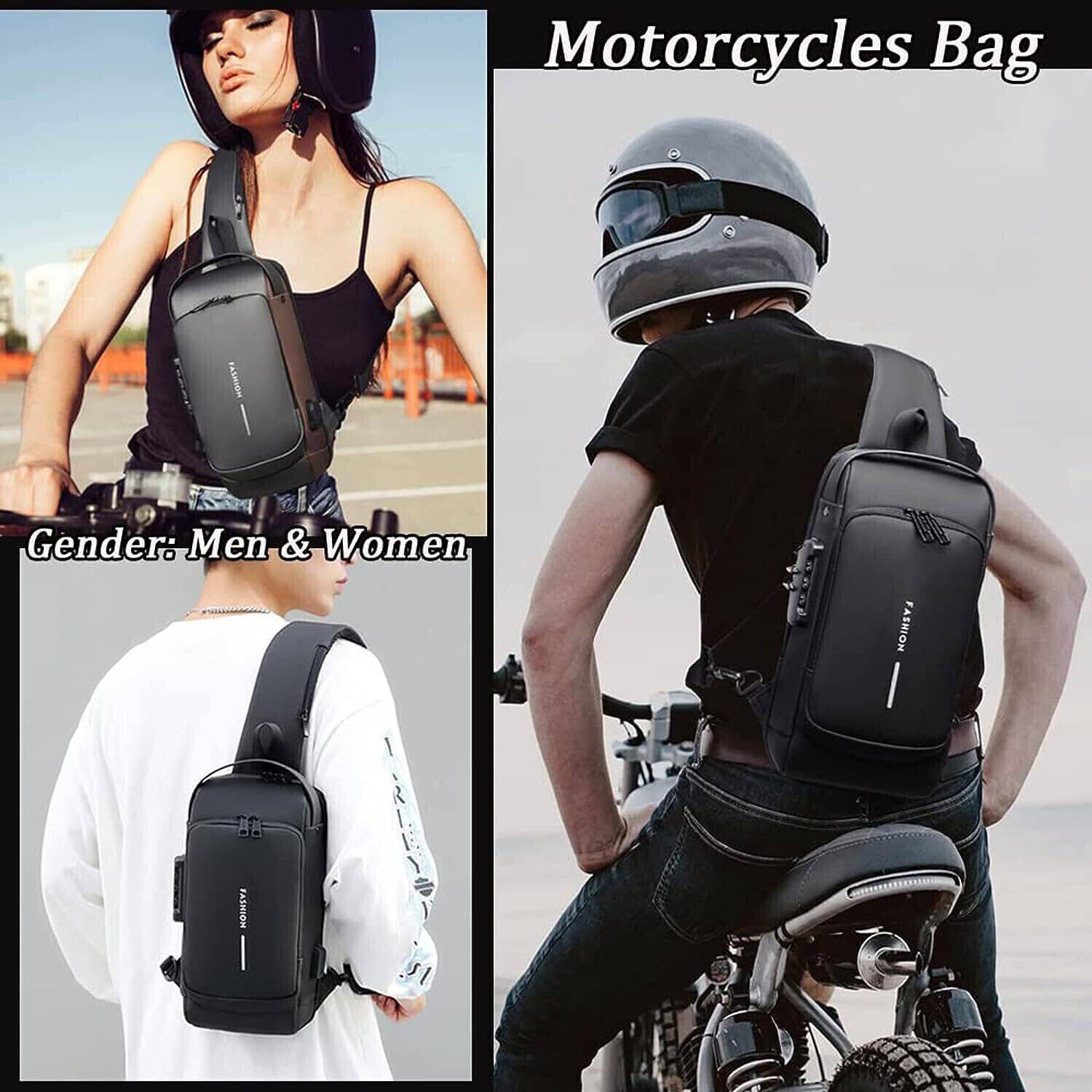 WEMOL Unisex Waterproof Anti-theft Backpack 6L - Image 4