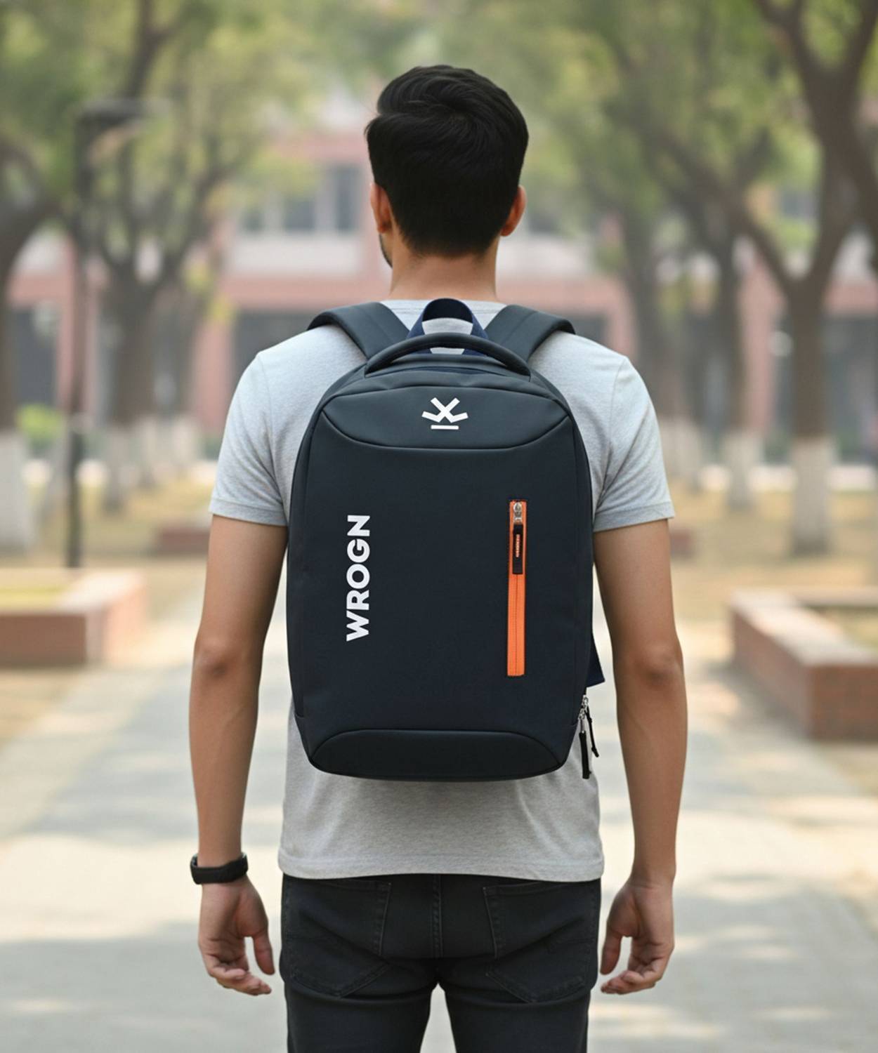 WROGN MILES Unisex Bag with rain cover Office/School/College/BusinessD-29.1L 29.1 L Laptop Backpack