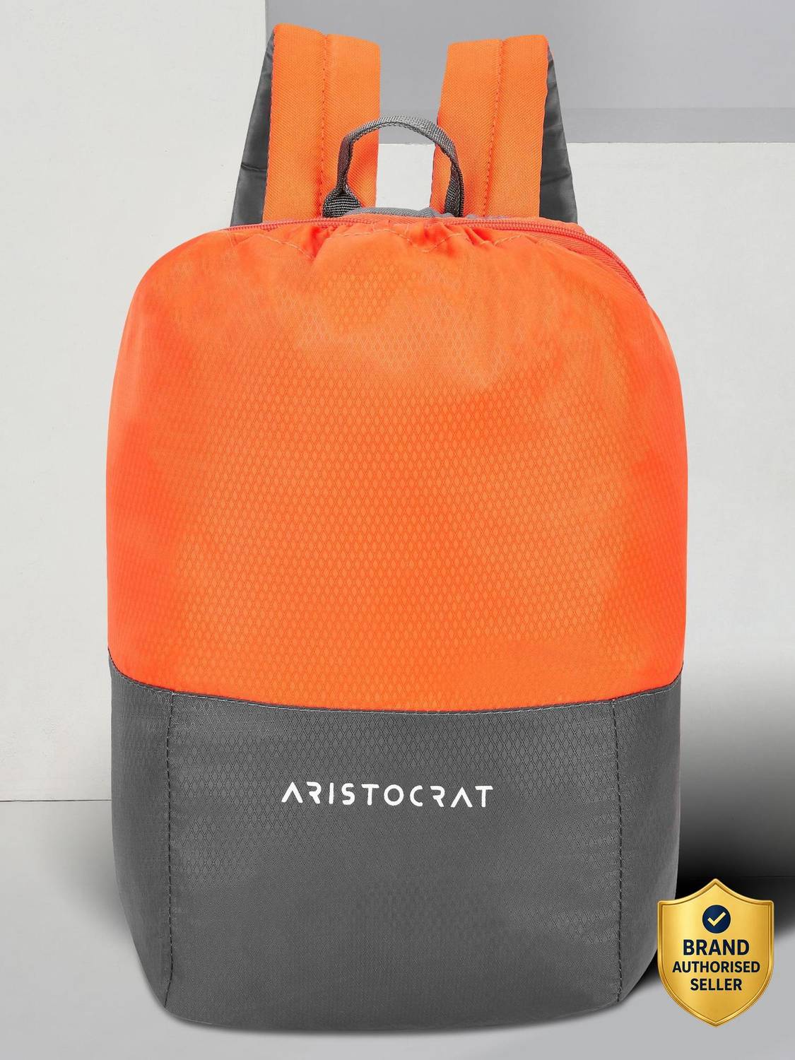 ARISTOCRAT DRAW-PACK ORANGE 26 L Laptop Backpack