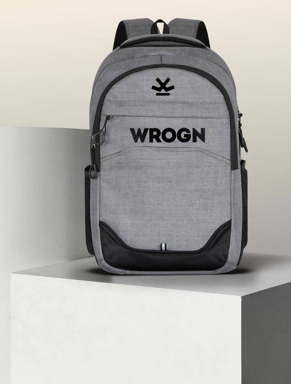 WROGN SEMI LARGE EXPANDABLE 32 LTR PREMIUM BRANDED LAPTOP BAG FOR MEN AND WOMEN 32 L Laptop Backpack