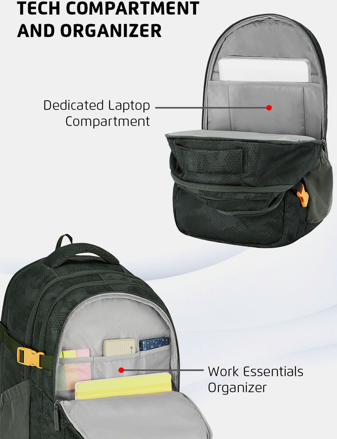 Image of SAFARI Aston Plus 43 L Laptop Backpack