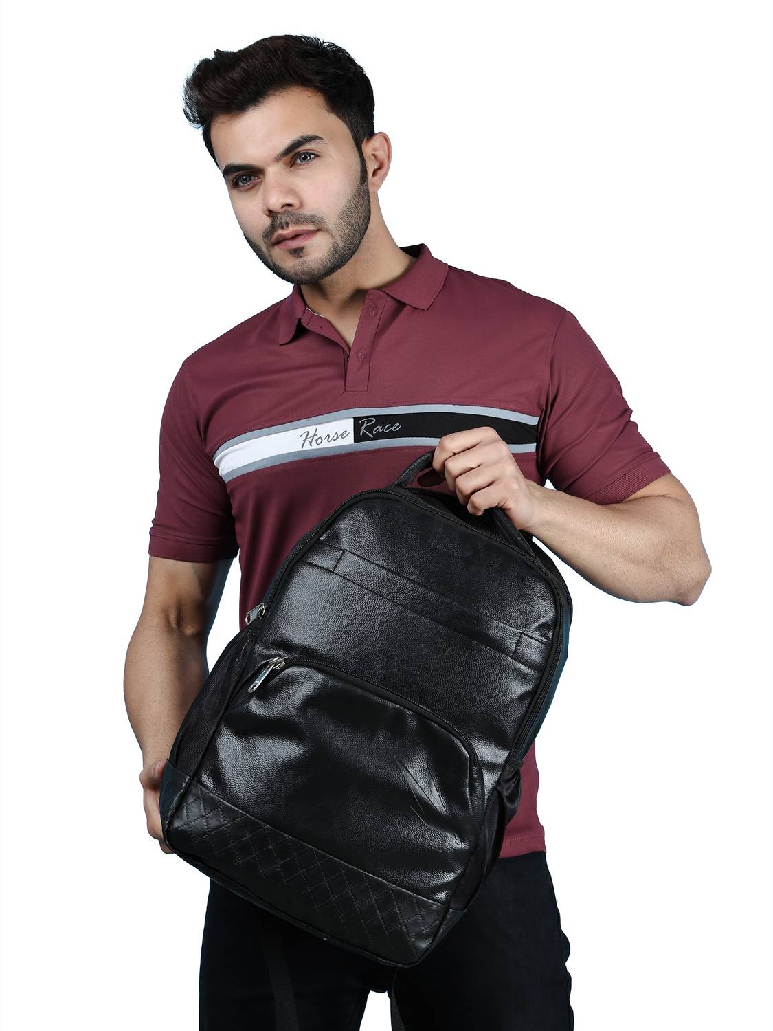 Dezful Elegant Black 27 L Laptop Backpack - Image 4