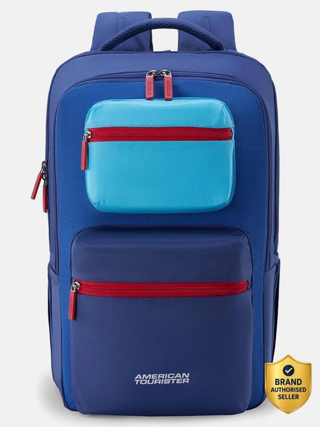 American Tourister Sigma LP 34L Laptop Backpack Blue - Image 1