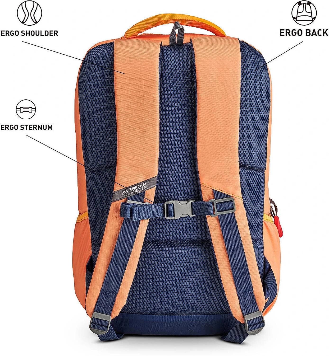 american tourister orange laptop backpack AMERICAN TOURISTER Sest 2.0 01 27 L Backpack ORANGE - Price in India