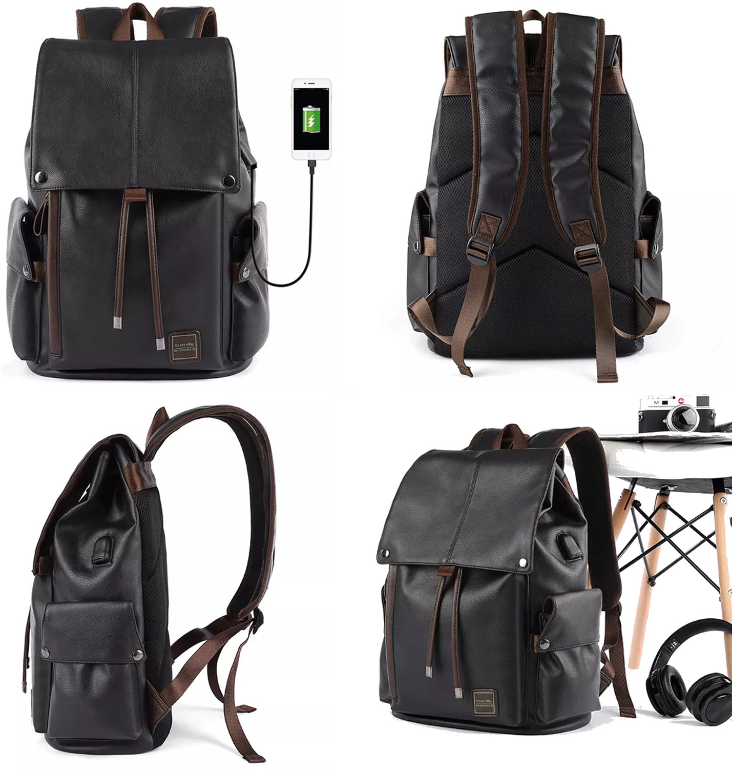 Image of Walkent Stylish & Premium 15.6 inch Spruce Laptop Bag 28 L Laptop Backpack