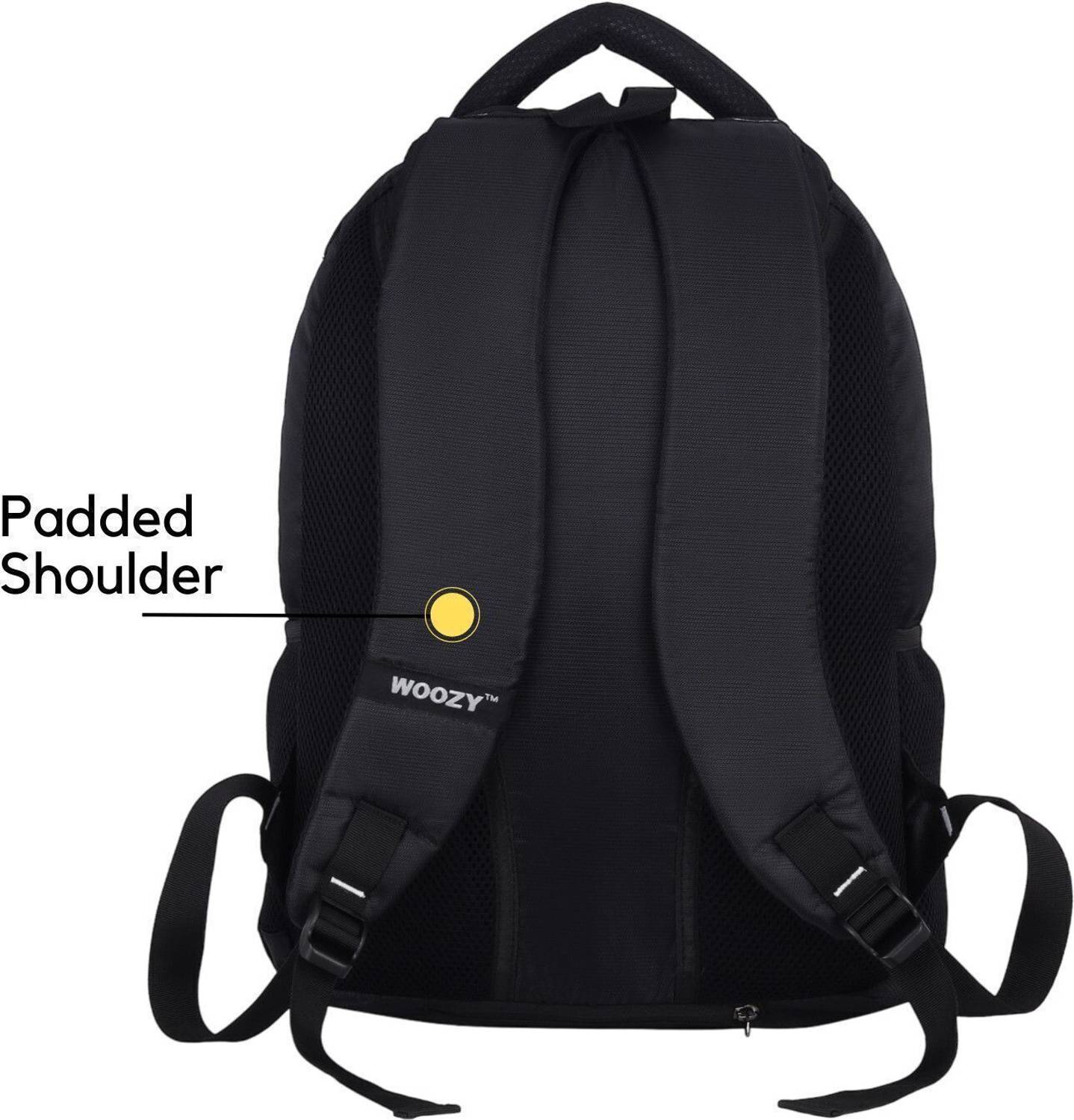 Woozy Premium College Backpack 30L Grey - Image 5