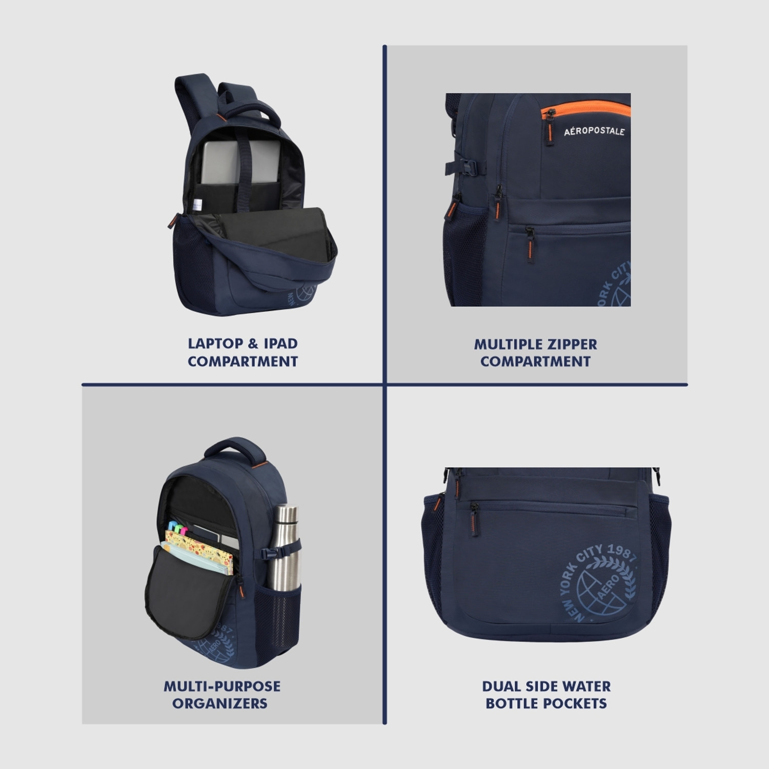 Image of AEROPOSTALE BASIN 20 L Laptop Backpack