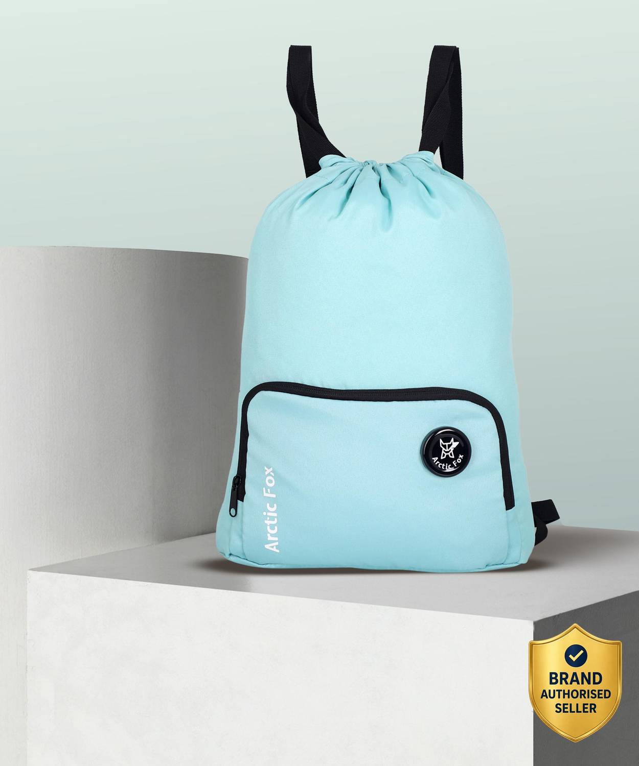 Arctic Fox Celadon Green Drawstring Bag 15 L Backpack