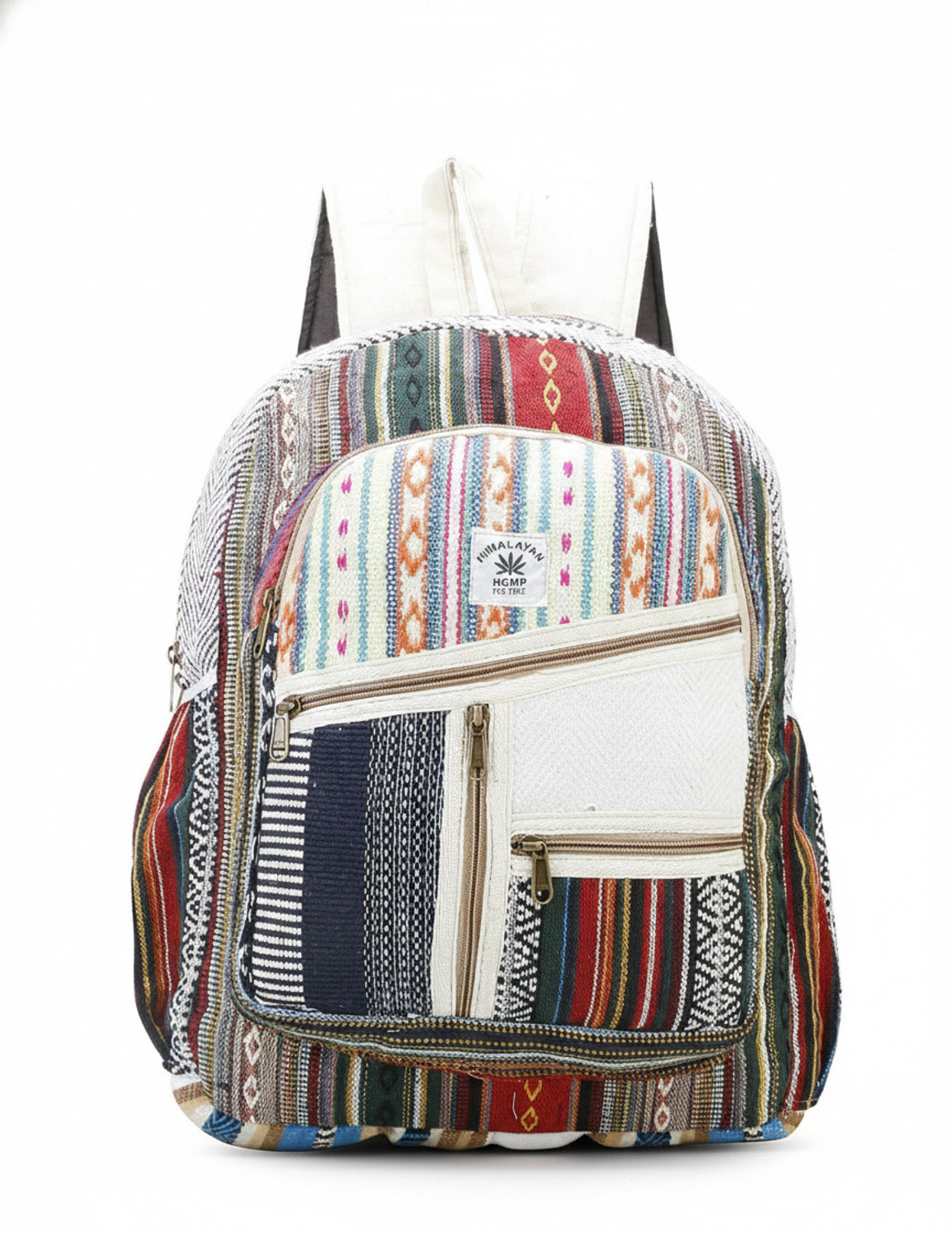 Image of Shanvi Handicrafts Medium 25 L Laptop Backpack Premium Zipper with Multiple Pocket (Multicolor)
