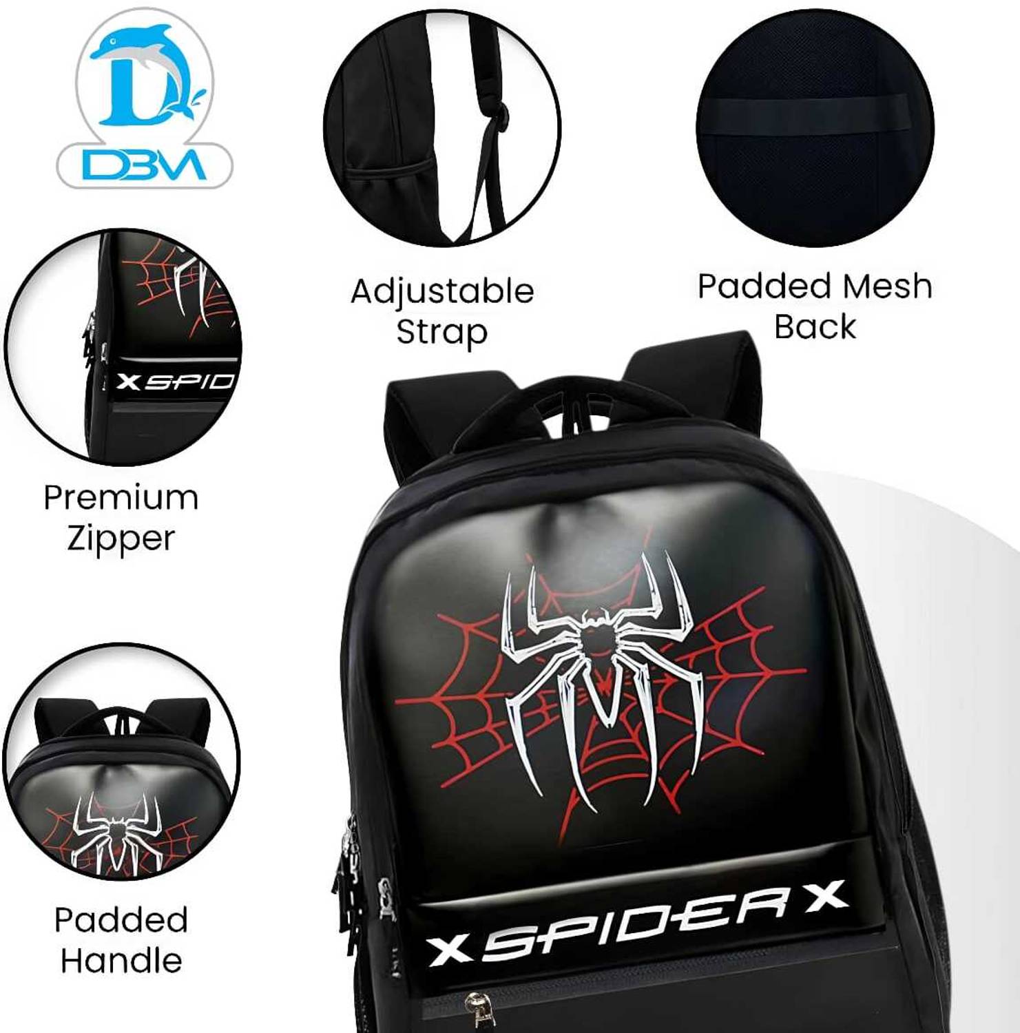dbm Spider Mackri 37L Black Backpack - Image 5