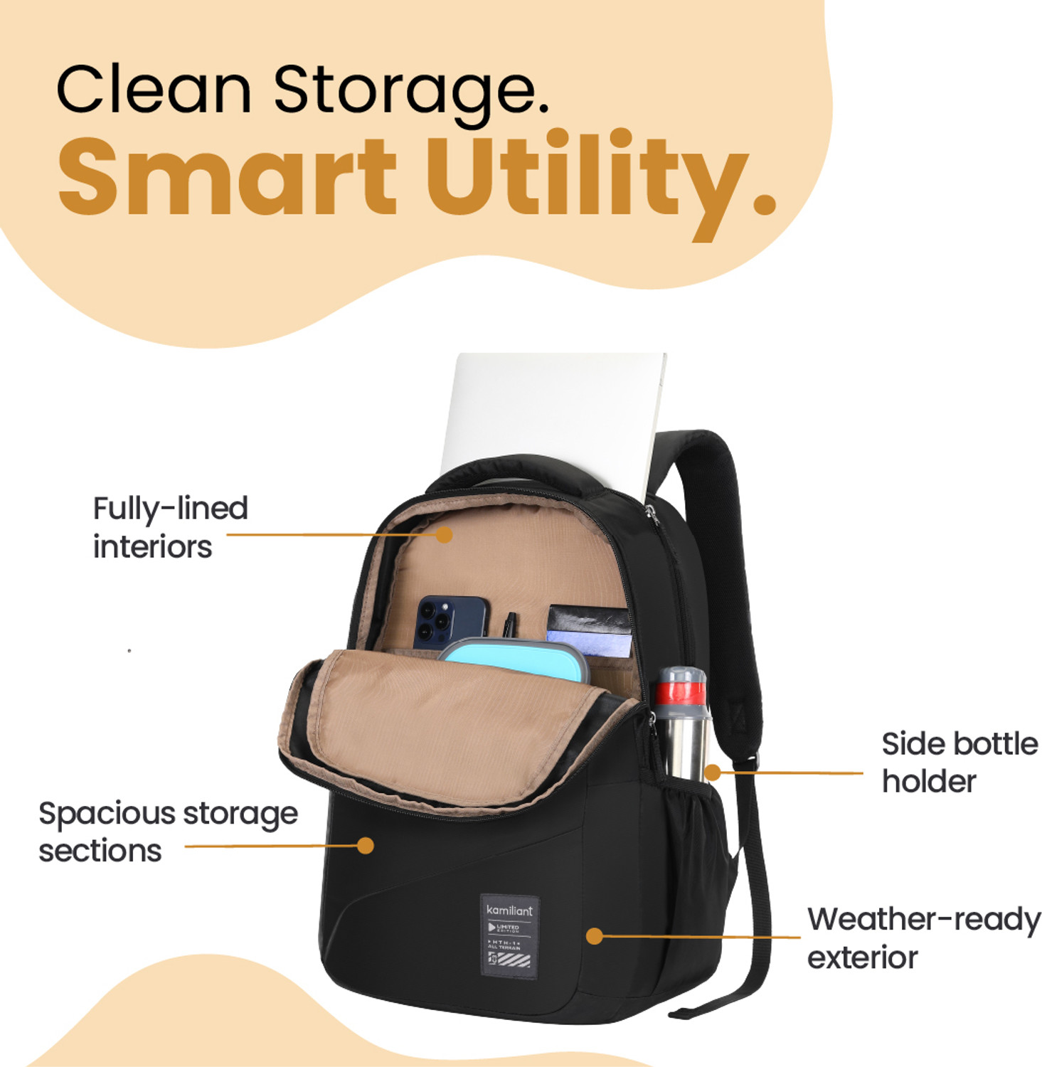 Image of Kamiliant by American Tourister VECTOR X 30 L Laptop Backpack