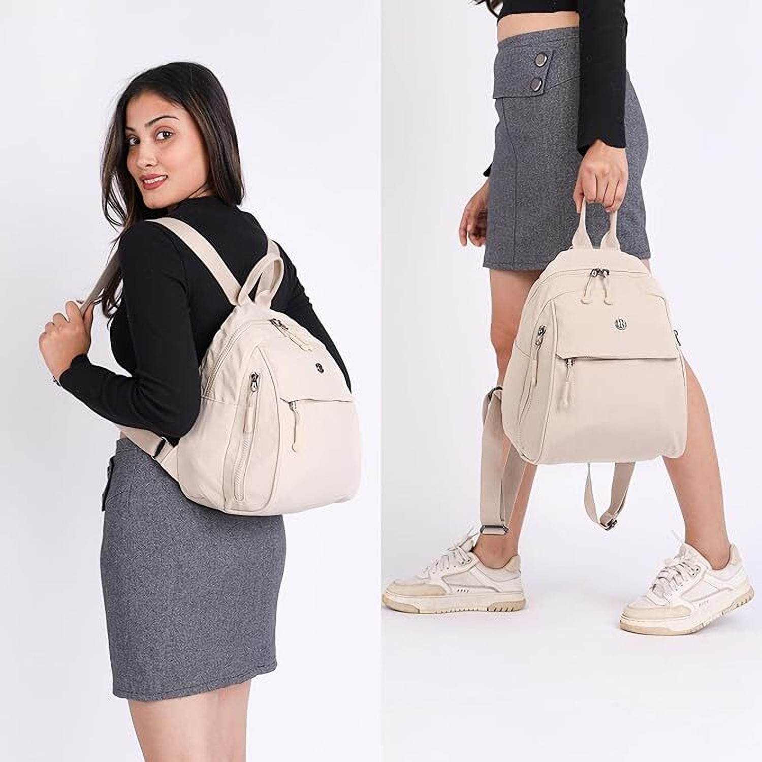 Image of TS WITH TECHSUN Mini Backpack Purse Women's Small Sling Bag for Travel, Daily Use,Casual Outings 12 L Backpack