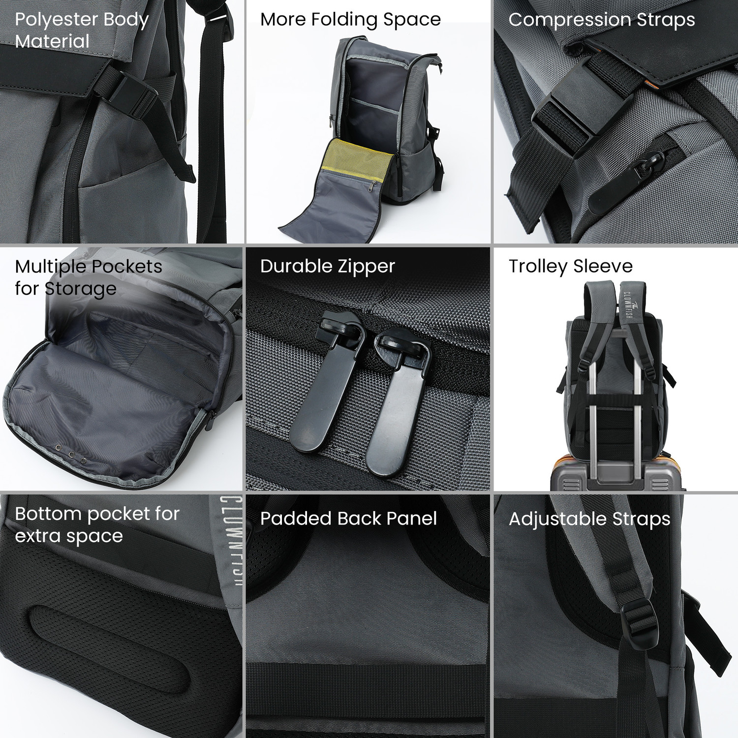 Image of The CLOWNFISH Tango Series Backpack 28 L Backpack