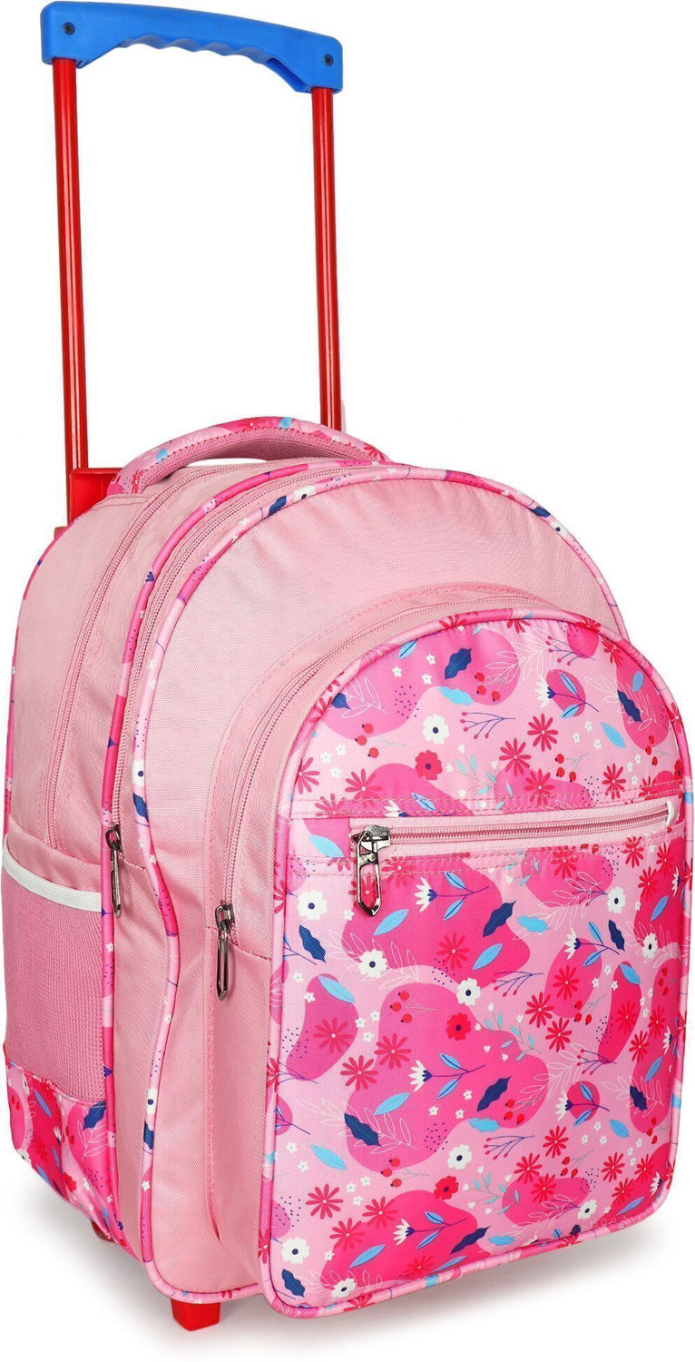 Image of Glacier Backpack Trolley With 2 Wheels | Soft Polyester Bags With 4 Main Compartments 30 L Trolley Backpack