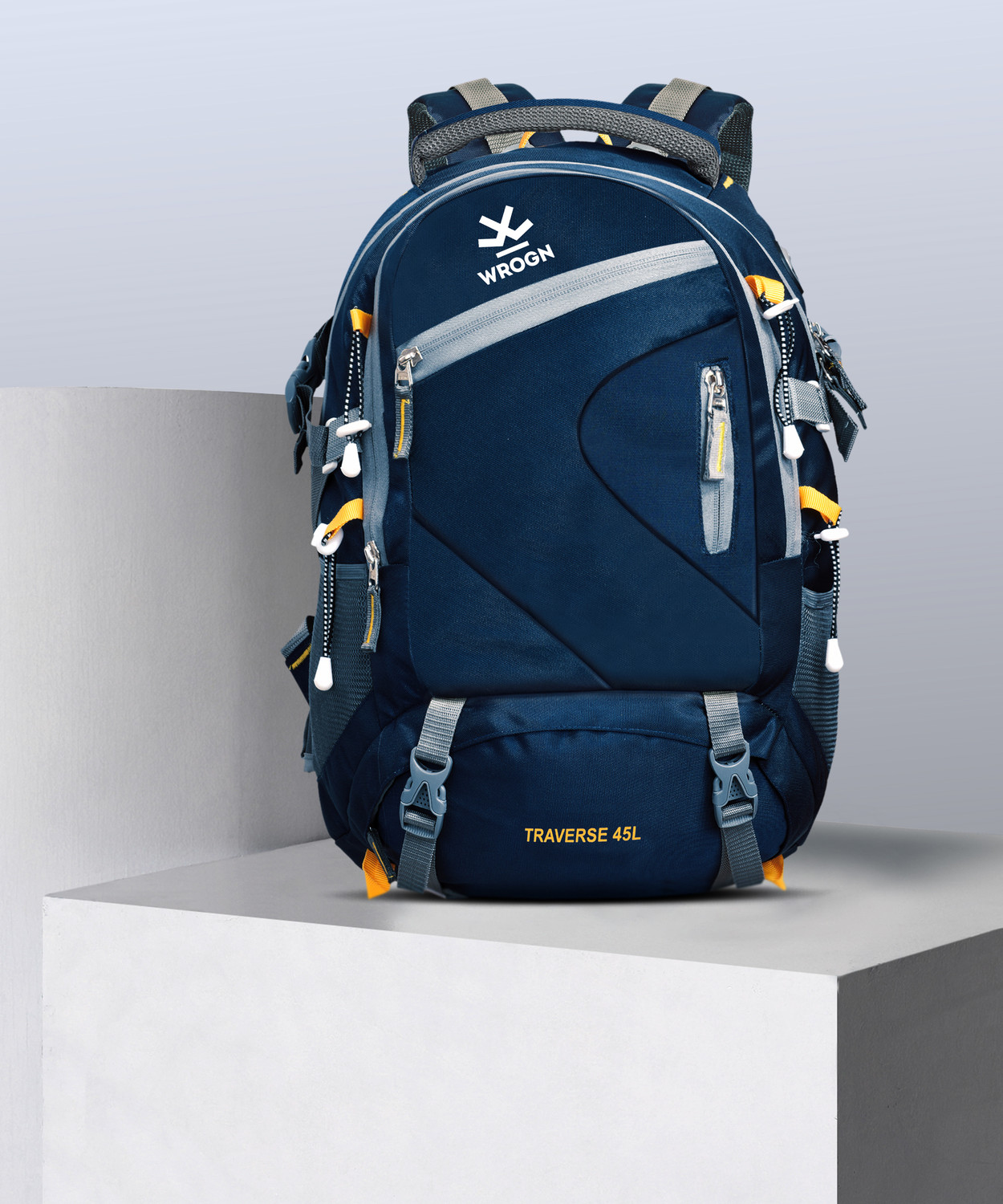 Image of WROGN New Heavy Duty Traverse Collection Unisex Travel 45 L Laptop Backpack