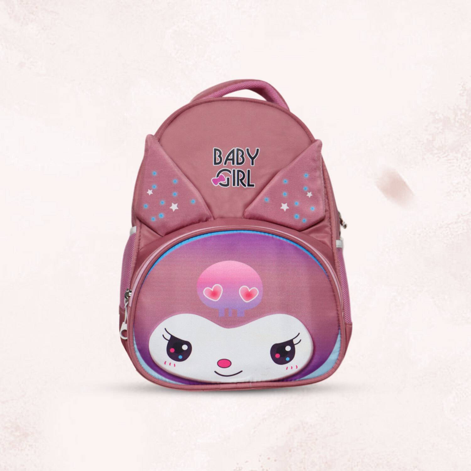 Baby Girl Cute Smiling Kitty bag for Kids / NUR/LKG/UKG/1ST CLASS 25 L Backpack