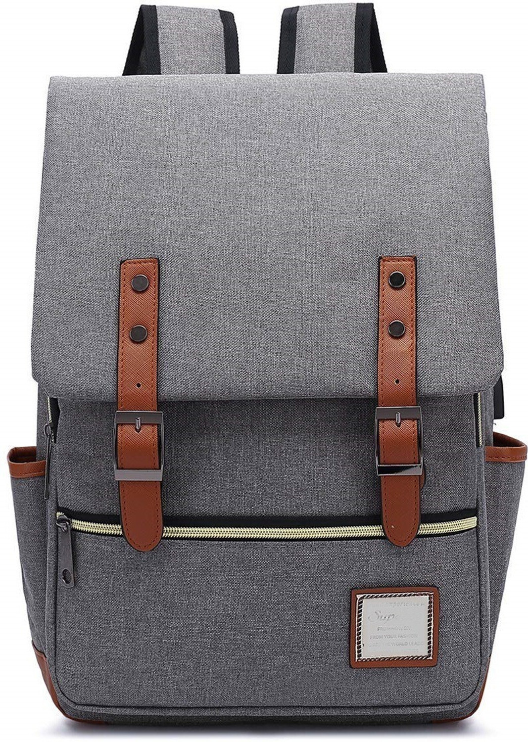 Image of TOURTIER 43 Cm USB Charging Fabric Laptop 30 L Laptop Backpack