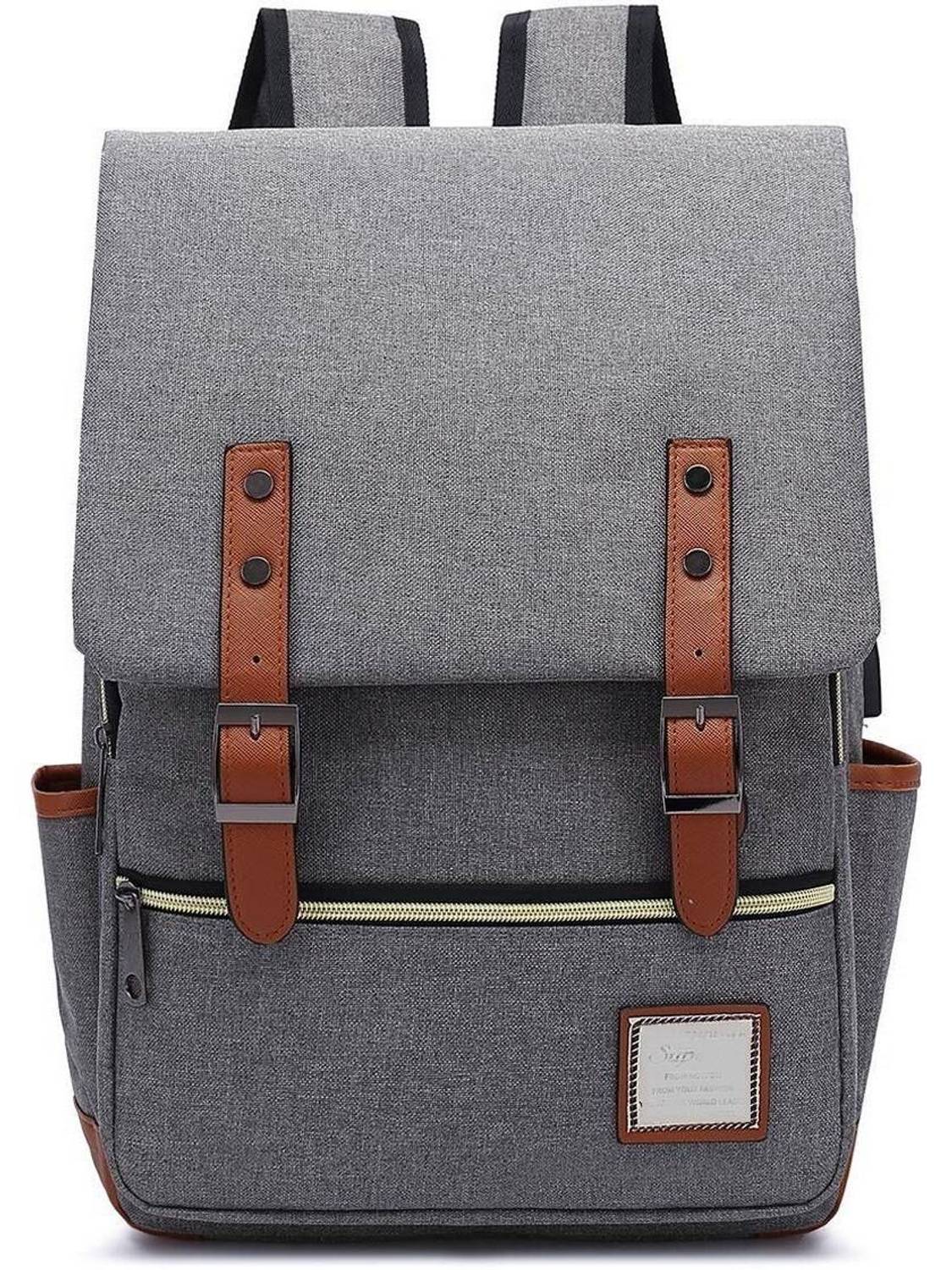 TOURTIER 43 Cm USB Charging Fabric 30 L Laptop Backpack