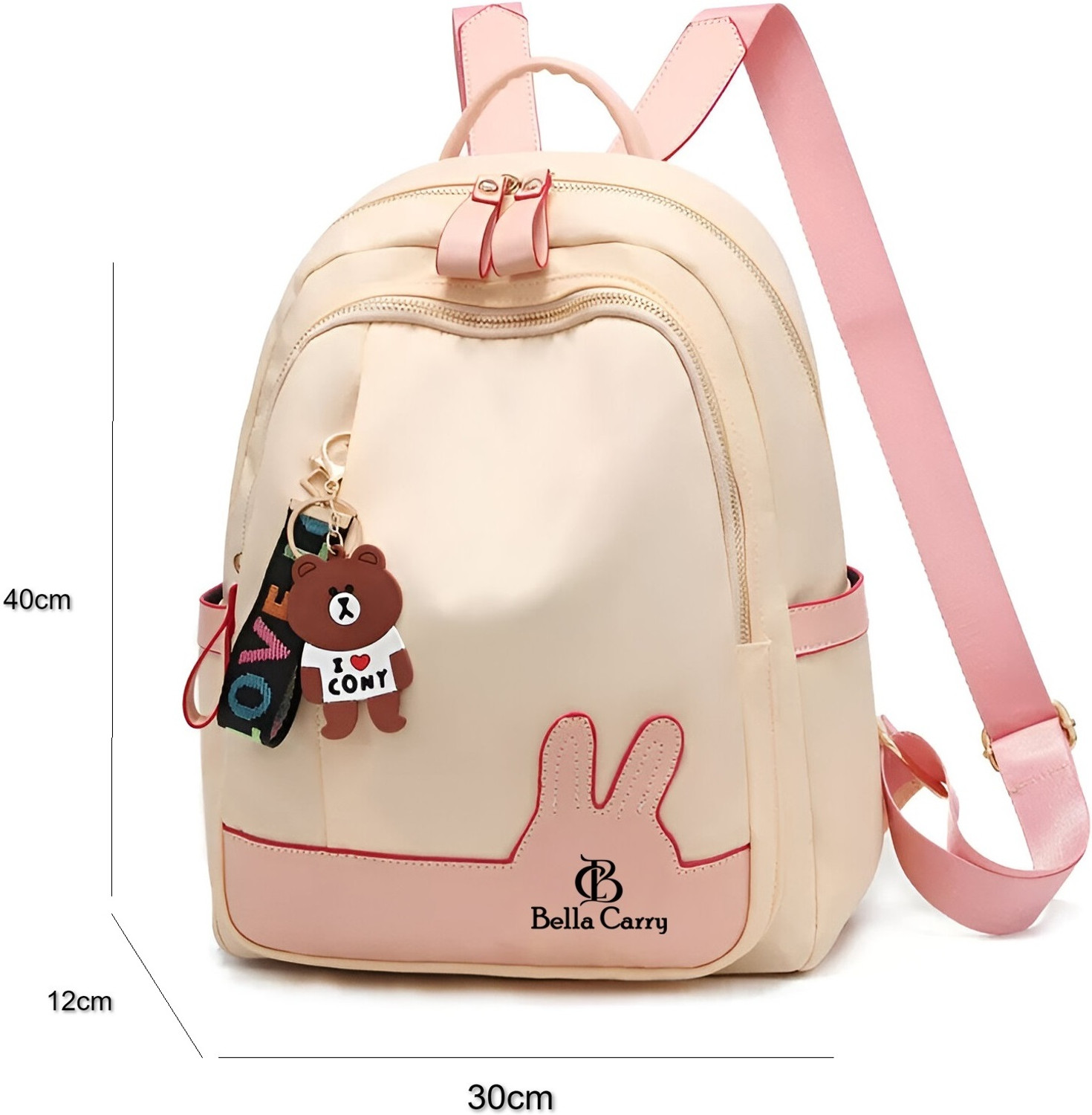 Image of BELLA CARRY European And American Fashion Backpack Girls,College Bag for Girls 17 L Backpack