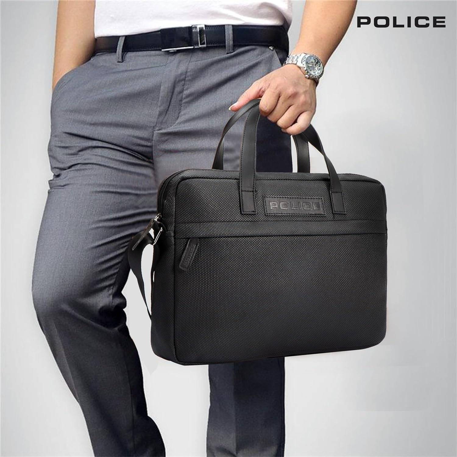Police Travel Bagpack with Anti Theft Pocket, Organizer Pockets 25 L Laptop Backpack