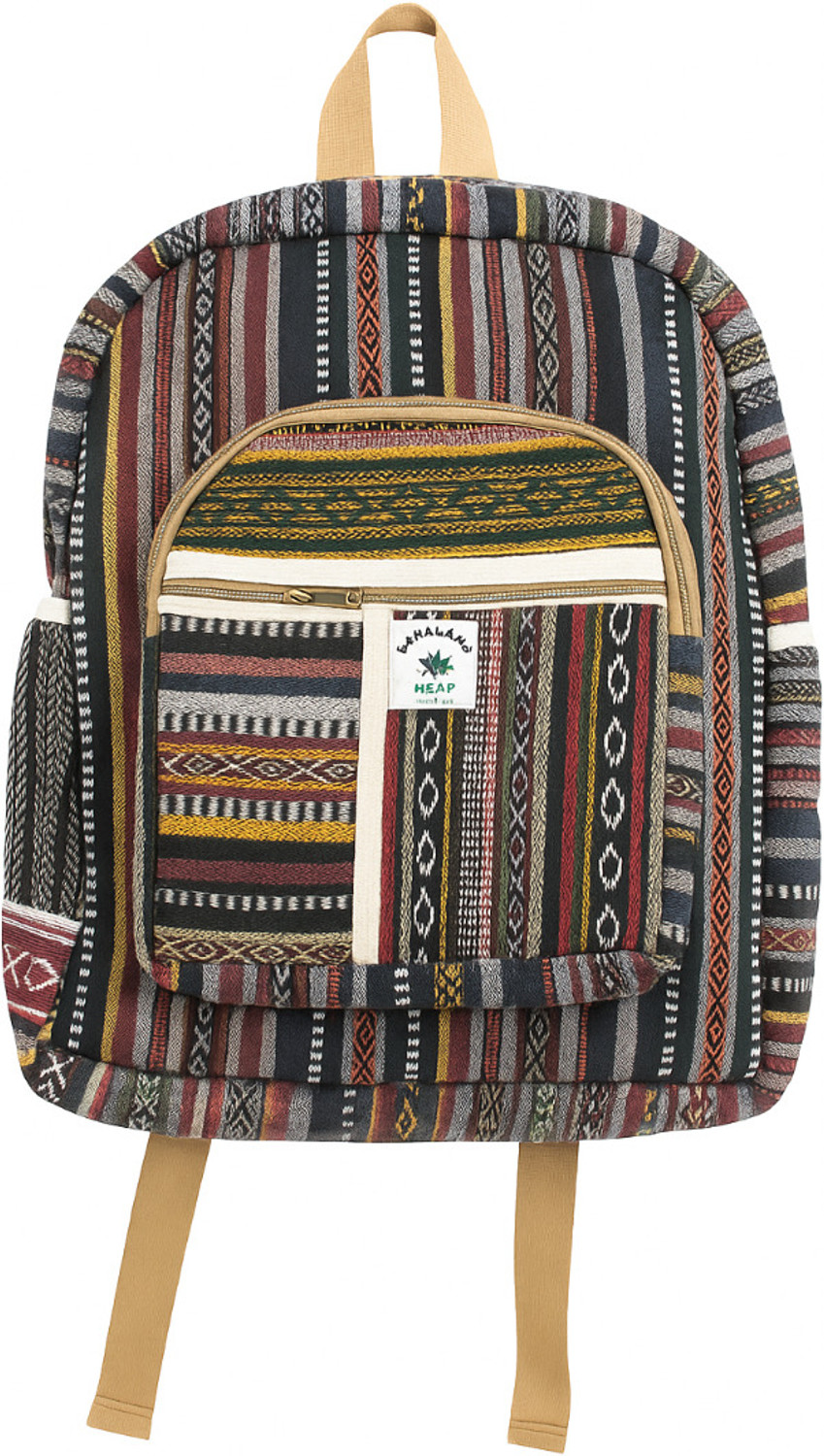 Image of graabyo Medium 25 L Laptop Backpack Himalayan Hemp Laptop Bag Backpack /School bag 25 L Laptop Backpack