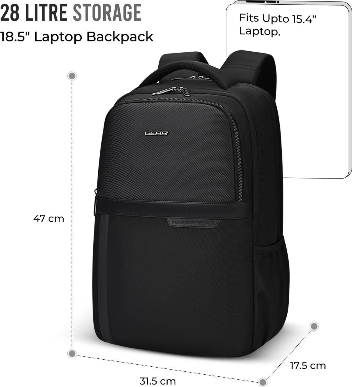 Gear Alpha Laptop Backpack 28L Pack of 18 - Image 3