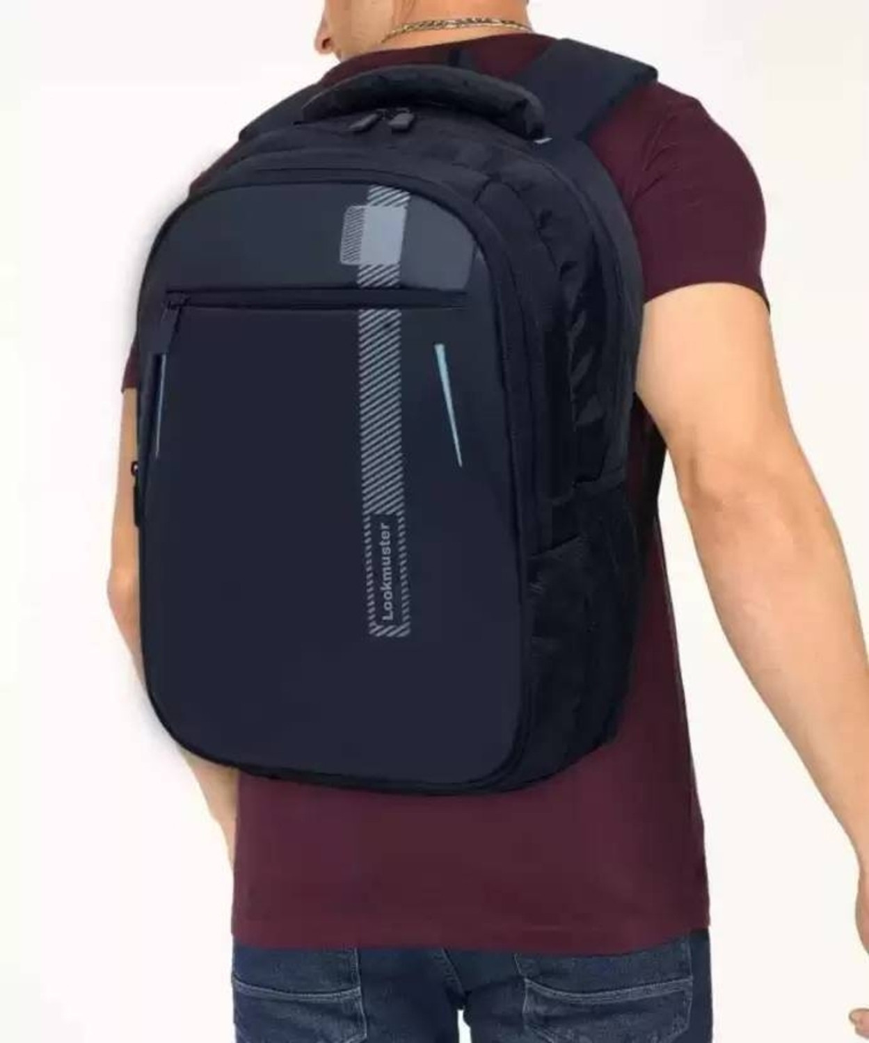 Image of ZONAL Large 40 L Laptop Backpack Casual Self Design Spacy Backpack with Rain cove Waterproof School Bag