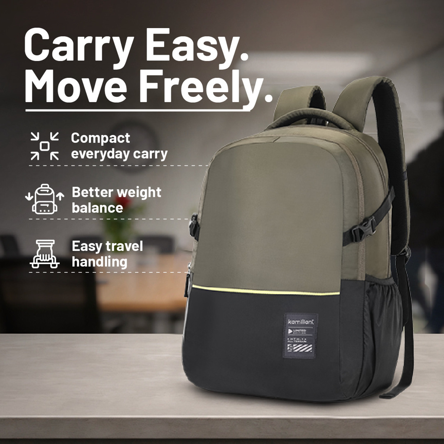 Image of Kamiliant by American Tourister FLUXOR 30 L Laptop Backpack