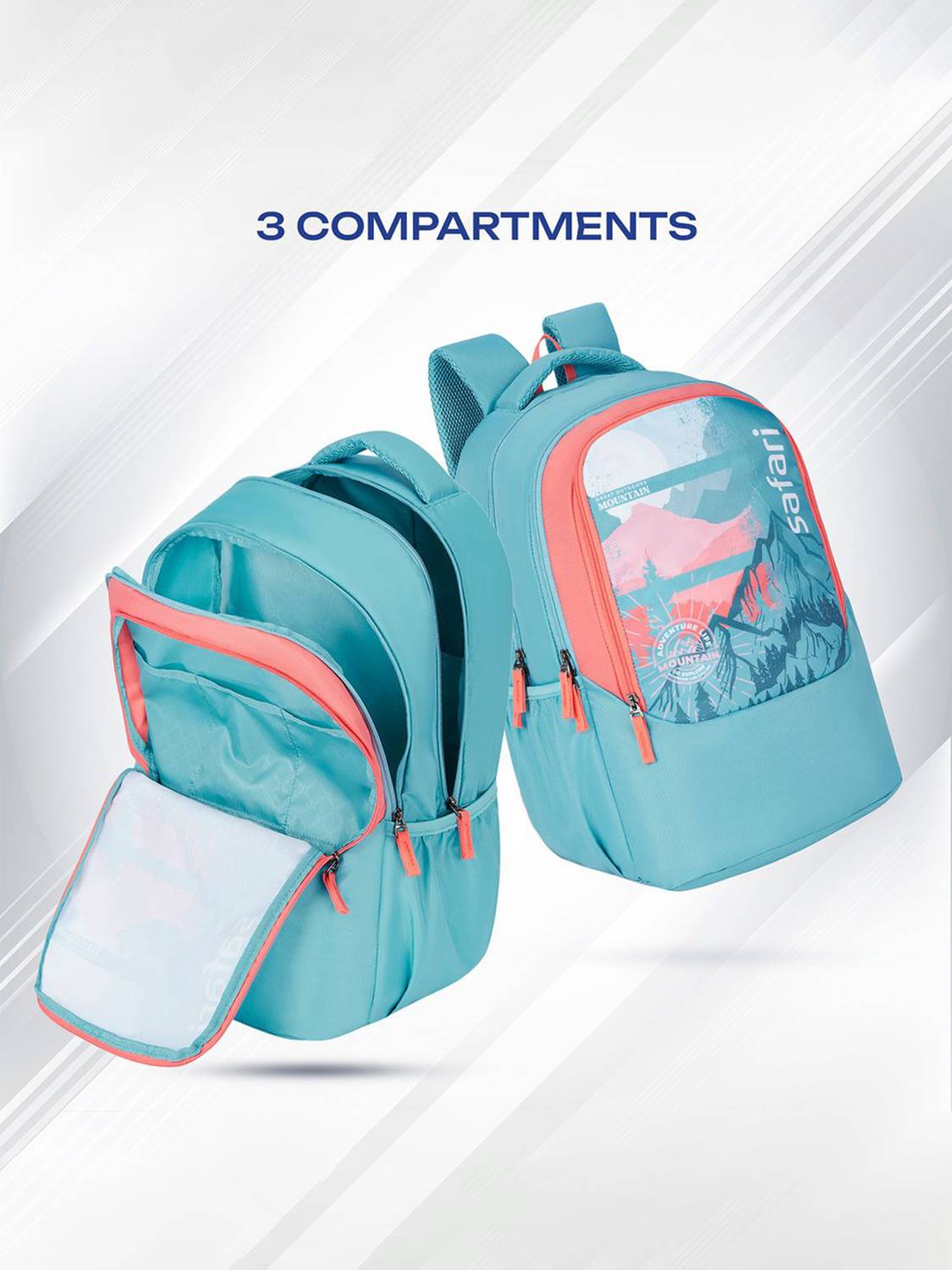 SAFARI Sigma 4 36L Blue Backpack - Image 4