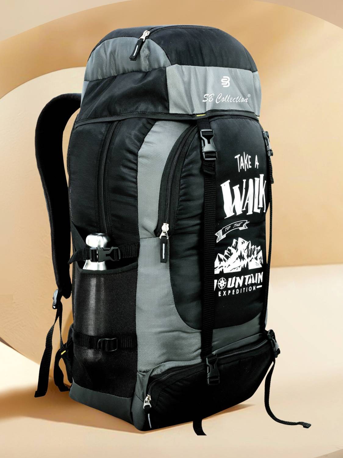 SBCOLLECTION UNISEX WaterProof Mountain Rucksack/Hiking/Trekking/Camping Bag/Travel 60 L Backpack
