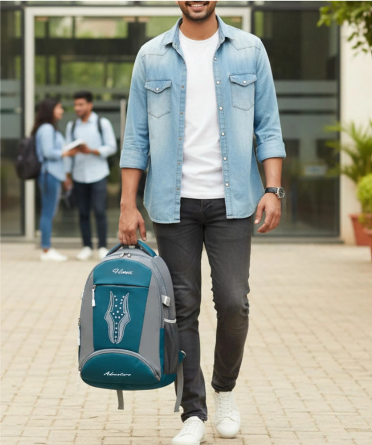 Image of HINEX BAGS 35 L SCHOOL MEN BAG 35 L Laptop Backpack